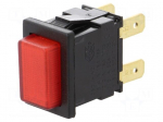 Switch: push-button | Pos: 2 | DPST-NO | 12A/250VAC | OFF-ON