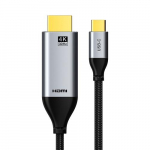 Cable USB-C - HDMI, 4K, Ultra HD, 3m, 1.4 ver.
