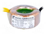 Transformer: toroidal | 10VA | 230VAC | 12V | 0.83A | 0.2kg | &Oslash;: 53mm | IP00