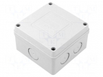 Enclosure: junction box | X: 89mm | Y: 52.5mm | Z: 89mm | wall mount