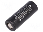 Re-battery: Li-Ion | 18500 | 3.7V | 1100mAh | &Oslash;18.5x50mm | 10A