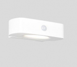 Trio Bilbao hybrid solar LED sienas lampa white rechargeable motion+dusk sensor 4000K R23336201 4017807648041