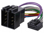 Connector | ISO | Clarion,VDO | PIN: 16