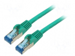Patch cord | S/FTP | Cat 6a | RJ45 plug,both sides | stranded | Cu | 2m