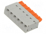Connector: PCB terminal block | terminal | GB | 6A | PIN: 6 | angled