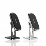 Kakusiga KSC-518 Gaoyang Series Car Magnetic Bracket strong Paste Zinc Alloy Material Car Mobile Phone Holder Silver