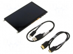 Display: TFT | 7" | 1024x600 | Interface: HDMI | 1000cd/m2 | 4DHDMI