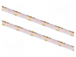 SOB LED tape | white warm | LED/m: 320 | 8mm | IP20 | 12W/m | CRImin: 92