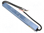 Power supply: switching | LED | 150W | IP67 | 317x35x18mm | 93% | 6.25A