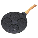 Kokkamis- ja lauan&otilde;ud | K&ouml;&ouml;gitarbed // Pannid // Patelnia do plack&oacute;w, naleśnik&oacute;w, aluminium, czarny marmurek śr.26,5cm kinghoff