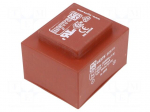 Transformer: encapsulated | 30VA | 230VAC | 12V | 2.5A | Mounting: PCB
