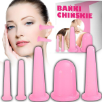 Isikliku hoolduse tooted // Personal hygiene products // Bańki chińskie do masażu twarzy szyi dekoltu ciała elastyczne silikonowe 5x sr269