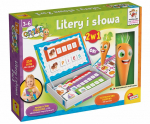 Zestaw carotina litery i słowa 2 w 1