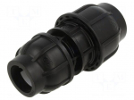 Splice terminal: clamping | &Oslash;out: 40mm | &Oslash;in: 32mm | for PE pipes