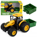 M&auml;nguala | PC | Konsoolid | Tarvikud // M&auml;nguasjad ja m&auml;ngud lastele // Traktor Rolniczy Farmerski Z Rozsiewaczem Nawozu Światła Dźwięk Ż&oacute;łty 1:24