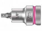 Socket: hex key-bit | inch,Hex Plus | HEX 1/8" | 3/8" | 35mm | Zyklop