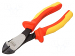 Pliers | side,cutting,insulated | 180mm | Chrom-vanadium steel