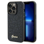 Guess GUHCP14LPMSDGSK Hardcase Disco Metal Script for iPhone 14 Pro 6.1" / black