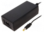 Power supply: switched-mode | 24VDC | 2.7A | Out: 5,5/2,1 | 65W | 0&divide;40&deg;C