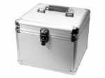 HDD protective cabinet | stores 10x 3,5" HDD | Poles number: 10