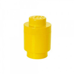 Room Copenhagen LEGO Storage Brick 1 round yellow - RC40301732