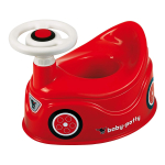 BIG Baby Potty - red