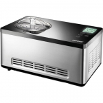 Unold ice cream maker Gusto stainless steel/black, for 2,000ml ice cream, 180 watt compressor