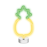 LED ribad // NEON FLEX LED strips // Neon na podstawce led ananas ż&oacute;łto zielony nne05 neolia