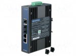 Industrial module: switch Ethernet | unmanaged | 12&divide;48VDC | RJ45