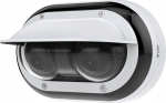 IP-kaamera Axis AXIS P4707-PLVE - v&otilde;rgupanoramakaamera - kuppel - v&auml;litingimustesse - vandalismikindel / ilmastikukindel - v&auml;rviline (p&auml;ev&&ouml;&ouml;) - 2 x 5 MP - 2592 x 1944 - fikseeritud iirisava - erinevad fookuskaugused - heli - GbE - MJPEG, H.264, H.26