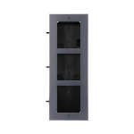 Hikvision HIKVISION DS-KD-ACF3, r&aacute;meček pro modul&aacute;rn&iacute; interkom, pro 3 moduly, z&aacute;pustn&aacute; mont&aacute;ž