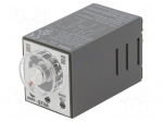 Timer | 0,1s&divide;180h | DPDT | 250VAC/5A,30VDC/5A | 24VAC | 24VDC | socket