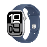 Apple Watch 10 LTE 46mm Alu, silver (MWY13)
