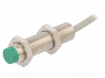 Sensor: inductive | Output conf: PNP / NO | 0&divide;6mm | 10&divide;30VDC | M12