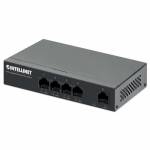 INTELLINET 5-pordiline Gigabit Ethernet PoE+ l&uuml;liti 4x PSE PoE+