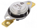 Sensor: thermostat | Output conf: SPST-NC | 150&deg;C | 16A | 250VAC | &plusmn;5&deg;C