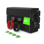 PRZETWORNICA NAPIĘCIA INWERTER Green Cell 12V / 230V 1000W/2000W MODYFIKOWANA SINUSOIDA INV08