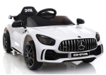 M&auml;nguala | PC | Konsoolid | Tarvikud // Laste elektris&otilde;idukid // Auto na Akumulator Mercedes GTR Biały