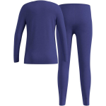 Bielizna termoaktywna - zestaw Odlo Set long MERINO 200 niebieska   128