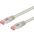 Cable Goobay  Patchkabel RJ45  S/FTP  Cat6   0.50m grau
