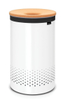 Other small household appliances brabantia  BRABANTIA Laundry Bin veļas grozs  60l   Cork Lid - White 104404