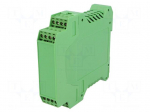 Enclosure: for DIN rail mounting | Y: 100mm | X: 22.5mm | Z: 113.5mm