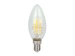 Desc lamp yongnuo  LED spuldze E14 5W 4000K 600lm 220-240V FILAMENT C35 CANDLE DIMMABLE LED line LITE