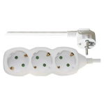 Pagarinātājs SCHUKO &ndash; 3 sockets, 1,5m, 1,5mm&sup2;