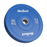 T&ouml;&ouml;riistad ja m&otilde;&otilde;teseadmed // Uued tooted t&ouml;&ouml;riistade, tarvikute kategoorias // Obciążenie olimpijskie gumowane BUMPER, seria BEAST, 20kg, otw&oacute;r 51 mm, REBEL ACTIVE