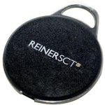 Reiner SCT timeCard Premium Transponder 100 DES RFID tag Black 100 pc(s)