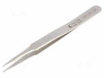 Tweezers | 120mm | Blades: straight | SMD