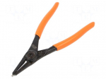 Pliers | for circlip | external | 3&divide;10mm | Pliers len: 140mm | straight
