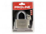 Padlock | Kind: shackle | Equipment: 4 keys | 60mm | gates,cabinets
