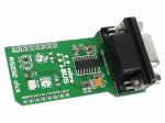 Click board | interface | RS232 | MAX3232 | manual,prototype board